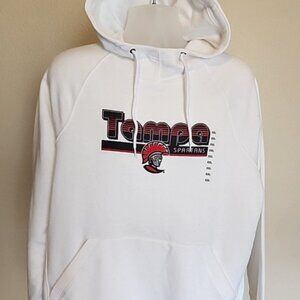 Champion UT University of Tampa 2XL White Spartans Hoodie Size XXL MSRP $59.98
